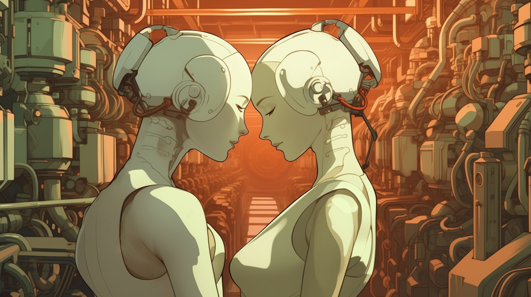 Forbidden Connection scene NFT artwork